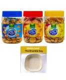 Crackers bundle contains Gullon Nibbles Jar 250g x3 Nibble Bowl - Buy Online on GoSupps.com
