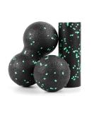 Fascia Ball Set with Massage Ball & Foam Roller - Pain Relief for Plantar Fasciitis & Spinal Acupressure - Buy Online on GoSupps.com