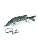 SIMSA-Expert Pike Wobbler | Swimbait Shad (13cm 17g) | Steel Leader (30cm) | Set for Perch Zander - Buy Online on GoSupps.com