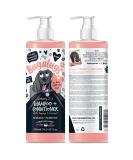 BUGALUGS Dog Shampoo Luxury 2 in 1 Papaya & Coconut dog grooming shampoo products for smelly dogs with fragrance best puppy shampoo professional groom Vegan pet shampoo & conditioner Shampoo 1x500ml - Buy Online on GoSupps.com