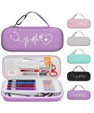 Premium Stethoscope Case for MDF & Littmann Models - Durable Purple with Mesh Pocket for Nurse Accessories - International Shipping Available - Buy Online on GoSupps.com