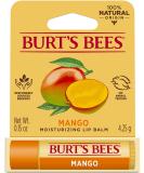 Burts Bees Mango Moisturizing Lip Balm 0.15 oz | Unisex Lip Care | International Shipping Available - Buy Online on GoSupps.com