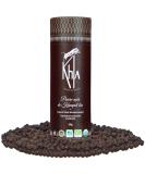 Khla - Black Kampot Pepper 120g - Organic Black Kampot Peppercorns - Premium Cambodian Pepper - Grand Cru Rare & Exquisite- for Grinder Refill - Direct from Producer - Origin Cambodia - Buy Online on GoSupps.com