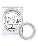 Invisibobble Slim Hair Tie - Chrome Sweet Chrome | 3x Elegant & Strong Hold Hair Ties for Girls & Women | Original Design from Munich - Buy Online on GoSupps.com