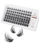 D Mix 10-16mm Wispy Volume Eyelash Clusters - 72 Pcs DIY Individual Cluster Lashes for Home Lash Extensions (Pack of 1) A17 - Buy Online on GoSupps.com