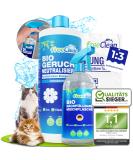 FreeClean Bio Ruchs Neutralizer Concentrate 1000ml - Extra Strong Enzyme Cleaner for Cats | Highly Concentrated Odor Remover & Textile Freshener | Made in Germany - Buy Online on GoSupps.com