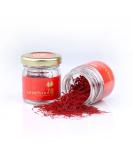 Premium Grade A Saffron Threads in Glass Jars - 4g All Red Natural Saffron for Culinary Delights - Buy Online on GoSupps.com