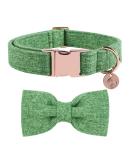 Buy Dogwong Adjustable Green Dog Collar with Removable Fly - Perfect Gift for Girls & Small to Medium Dogs (X-Small Pack of 1) - Comfortable & Stylish eCommerce - Buy Online on GoSupps.com