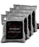 Nature Fresh Moso Bamboo Charcoal Air Purifying Bag - Odor Eliminator for Home & Car - Kid & Pet Friendly - Activated Charcoal by Pink Rhino Labs - Buy Online on GoSupps.com