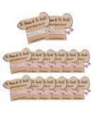 Bachelorette Party Hair Ties - 14 Pack Pink and White Hair Accessories for Bride and Bridesmaids - Bridal Shower and Wedding Decorations - Rose Gold Hair Bands - Buy Online on GoSupps.com