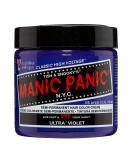 Manic Panic Ultra Violet Hair Dye 4oz - Semi Permanent Blue-toned Vegan Hair Color - PPD & Ammonia Free - Buy Online on GoSupps.com