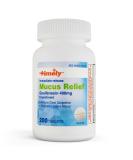 TIMELY MUCUS RELIEF - Guaifenesin 400mg 200 Tablets | Effective Expectorant for Chest Congestion Flu Colds & Allergies | Fast Shipping Internationally - Buy Online on GoSupps.com