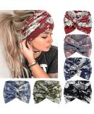 Kavya Boho Headband for Women - Wide Elastic Leopard Print Hair Strap | Multi-Colored Yoga & Sport Hairband - Buy Online on GoSupps.com