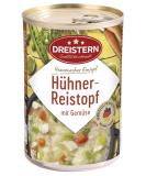 DREISTERN Chicken Pot with Rice 400g | Delicious & Extra Filling Stew in Recyclable Tin - Order Internationally! - Buy Online on GoSupps.com