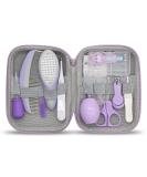 Baby Grooming Kit - 11 in 1 Portable Safety Care Set for Newborns - Purple - Buy Online on GoSupps.com