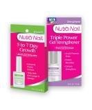 Nutra Nail 5 to 7 Day Growth Treatment & Triple Power Gel - Fast & Effective Nail Growth Solution - Buy Online on GoSupps.com