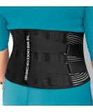 SNUGL Lower Back Support Belt for Women and Men - XXL Black | Sciatica Pain Relief, Lumbar Brace for Straight Posture - Buy Online on GoSupps.com