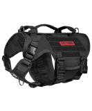 Oneigris Dog Harness | X Destroyer Tactical Adjustable Anti-Trail Tableware - Buy Internationally - Buy Online on GoSupps.com