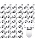 60 Metal Pacifier Suspender Clips - Heavy Duty Fasteners for Making Holders, Bibs, Sheets, Toys - Hotop - Buy Online on GoSupps.com
