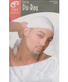 Titan Classic Satin Du-Rag 11116 - White | Premium Hair Protection - Buy Online on GoSupps.com