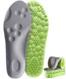 Cloud Soles for Men & Women - Energizing Comfort Shoe Inserts for Plantar Fasciitis Breathable Arch Support Insoles - US XL | Green - Buy Online on GoSupps.com