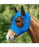 Harrison Howard Super Comfort Stretchy Fly Mask - Large Eye Space UV Protection & Breathability - Early Protection in Light Blue - Buy Online on GoSupps.com