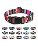 Mercano Dog Halison Collar - Soft Nylon Comfort & Durable Pattern for Small/Medium Dogs & Puppies (L Trunk Pink) - Buy Online on GoSupps.com