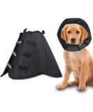 SMIM Large Dog Cone Collar for Post-Surgery Recovery - Adjustable and Soft Protective Collar for Dogs and Cats - Wound Healing Support - Buy Online on GoSupps.com