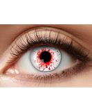 Buy Balinco Bloody Red Colored Contact Lenses - Perfect for Cosplay Halloween Carnival & Rave Festivals | No Prescription Needed - Buy Online on GoSupps.com