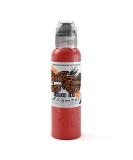 Sailor Jerry Red Tattoo Ink - World Famous Professional Tattoo Supplies - Bold & Skin-Safe 1 oz Vegan Ink - Non-Toxic Permanent Tattooing - Buy Online on GoSupps.com