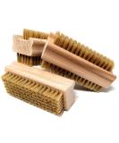 Pilix Natural Bristle Nail Brush Set for Children & Adults | Eco-Friendly Wooden Nail Brush for Smooth Washing | 3 Soft Brushes - Buy Online on GoSupps.com