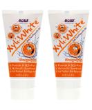 Now Foods XyliWhite Orange Splash Kids Toothpaste 3 oz Gel Pack of 2 - Buy Online on GoSupps.com