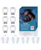 Anti Snoring Device - Snore Stopper Nose Clip for Restful Sleep | Stop Snoring & Improve Sleep Quality - Buy Online on GoSupps.com