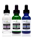 Raw Biology Organic Liquid Facelift with Vitamin C, Retinol & Hyaluronic Acid 1 Fl Oz (Pack of 3) - Buy Online on GoSupps.com