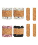 EveryBling Stethoscope Name Tag 4 Pack - Personalized Crystal Stethoscope ID Tags for Littmann Nurses Doctors Surgeons - Silver, Pink, Black, Colorful - Buy Online on GoSupps.com