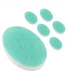 6 Pack Double Sided Body Sponge - Daily Deep Cleansing & Exfoliating Pads for All Skin Types - Buy Online on GoSupps.com