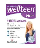 Vitabiotics Wellteen Her Original - 30 Tablets (Packaging May Vary) 30 count (Pack of 1) For Teenage Girls - Buy Online on GoSupps.com