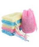 Linkidea 6-Piece Peeling Soap Bag Set | Nylon Soap Holder & Body Scrubber for Shower - International Shipping Available - Buy Online on GoSupps.com