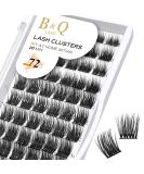 Shop BQ Lash Single Eyelash Clusters - Colored DIY Eyelash Extensions at Home | B42 B02 B09 (D-16mm) - Buy Online on GoSupps.com