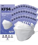 30pcs JM Healthcare White KF94 Masks - Comfortable Ergonomic Design Tri-Folding Individually Packed - Made in Korea - International Shipping Available - Buy Online on GoSupps.com