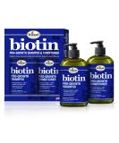 Difeel Pro-Growth Biotin Shampoo & Conditioner 2-PC Gift Set - Sulfate-Free Shampoo & Conditioner for Thinning Hair and Hair Loss - Buy Online on GoSupps.com