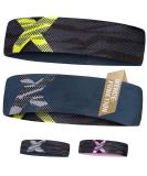 Headband Sport X - Ultra-Light Elastic Sweatband & Hairband for All - NEON X - Buy Online on GoSupps.com