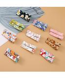 Lusofie 20Pcs Floral Print Baby Hair Clips - Non-Slip Toddler Barrettes for Girls | Hair Accessories for Fine Hair Kids - Buy Online on GoSupps.com