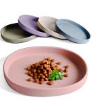 Buy NE & NO Food Bowl for Small Dogs & Puppies - Silicone Travel Bowl for Wet & Dry Food - Pink Camping Bowl - Buy Online on GoSupps.com