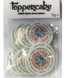 Toppercake Edible Wafer King Charles III Coronation Cupcake Topper Decoration (Pack of 24) - Buy Online on GoSupps.com