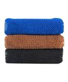 3 Pcs African Exfoliating Net African Net Sponge 80x30cm Long African Shower Sponge Body Sponge Exfoliating Sponge for Men and Women Deep Cleaning(Black Blue Coffee) - Buy Online on GoSupps.com