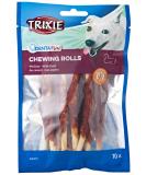 Denta Fun Duck Chewing Rolls - 12 cm 10 Pieces (80 g) - Premium Dog Chews for Healthy Teeth | International Shipping - Buy Online on GoSupps.com