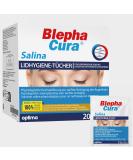 Buy Blephacura Salina 20x Sterile Eye Cleaning Towels | 100% Viscose Eyelid Hygiene Pads for Optimal Eye Care - Buy Online on GoSupps.com