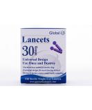 Easy Glide 30g Lancets (100ct) - Smooth & Painless Blood Glucose Testing - Buy Online on GoSupps.com
