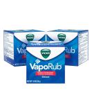 Vicks VapoRub, Chest Rub Ointment, Relief from Cough, Cold, Aches, & Pains with Original Medicated Vicks Vapors, Topical Cough Suppressant, 1.76 Ounce (Pack of 3) - Buy Online on GoSupps.com